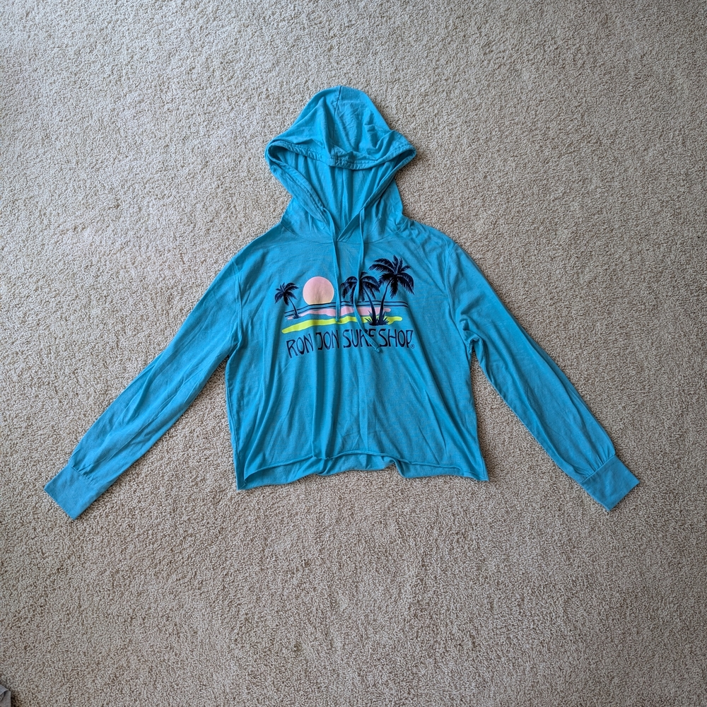 Ron Jon Surf Shop Light Blue Pullover